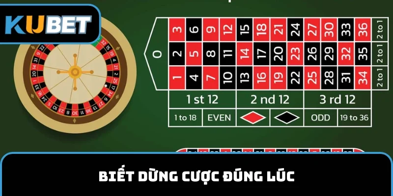 Giới hạn ngân sách cược Roulette